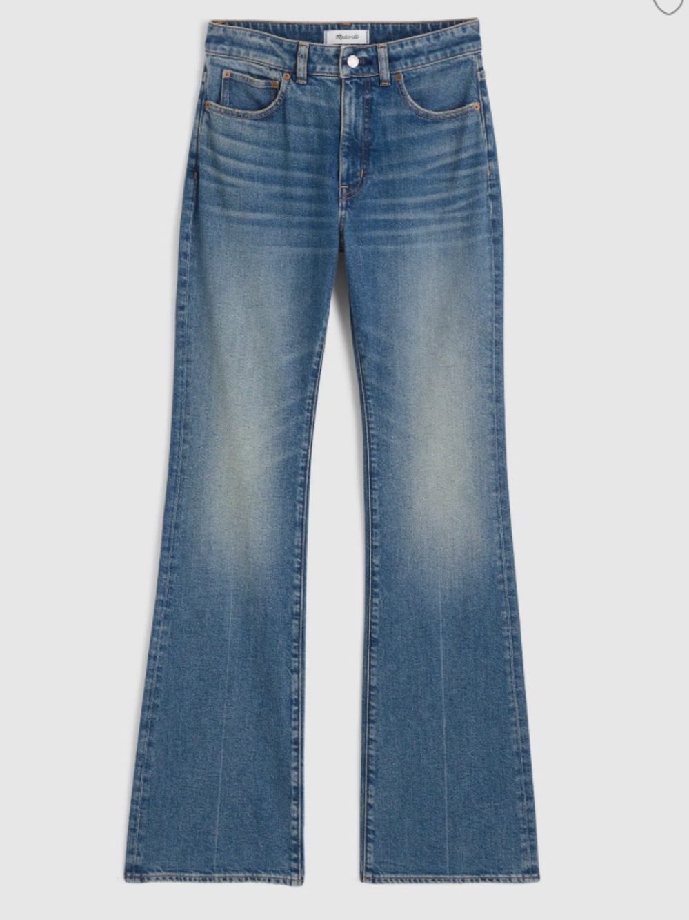 Madewell -curvy vintage flare jean